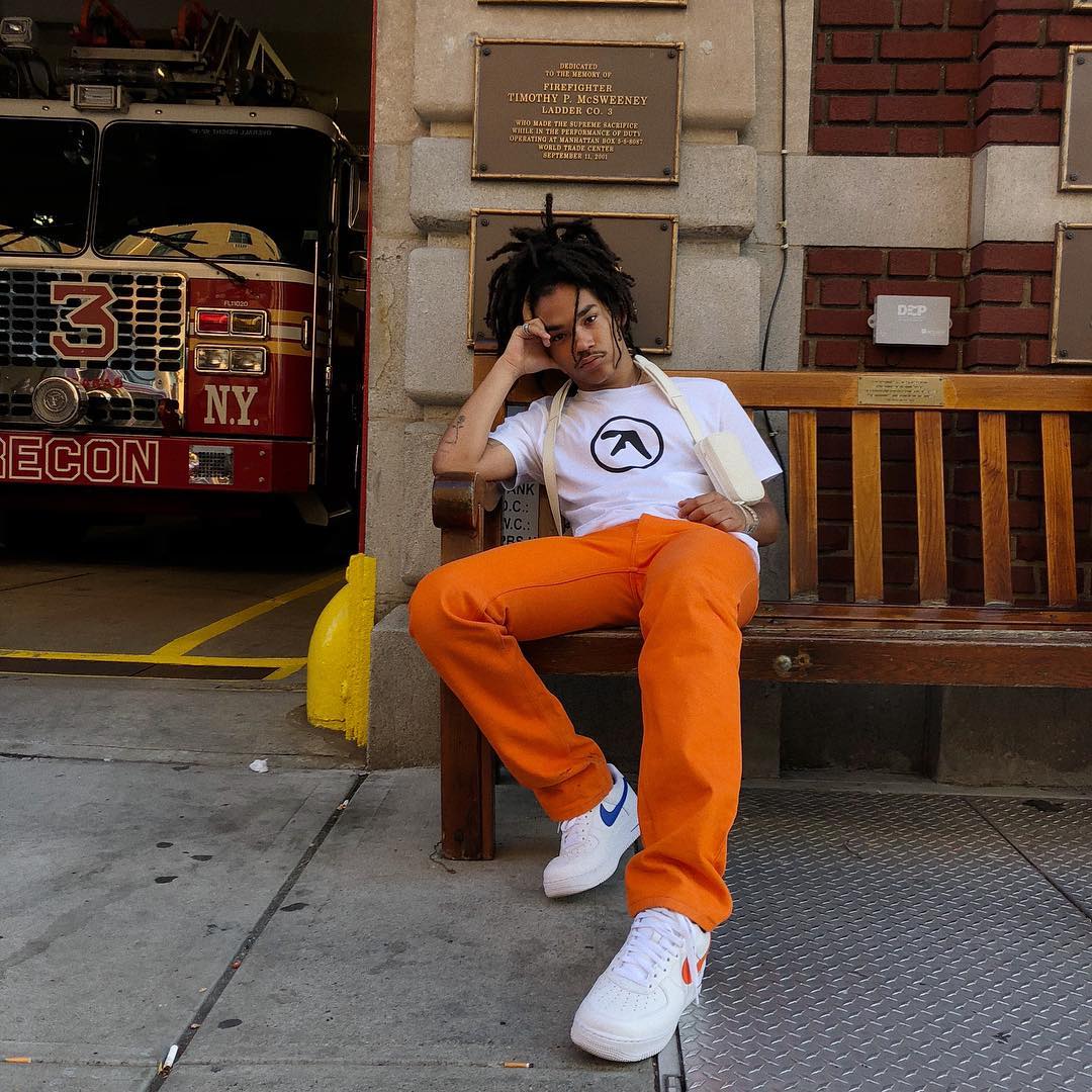 SPOTTED: Luka Sabbat Rocks Aphex Twin and Nike in New York – PAUSE ...