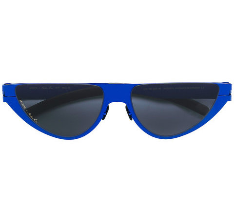 MARTINE ROSE cat eye frame sunglasses
