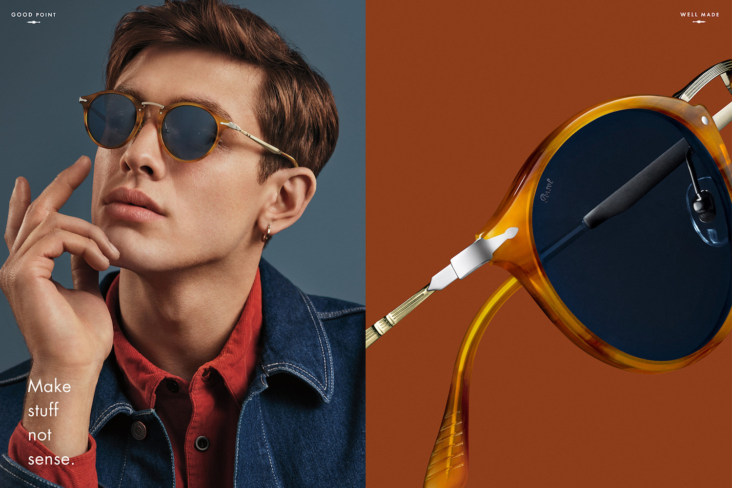 Persol "Good Point, Well Made"