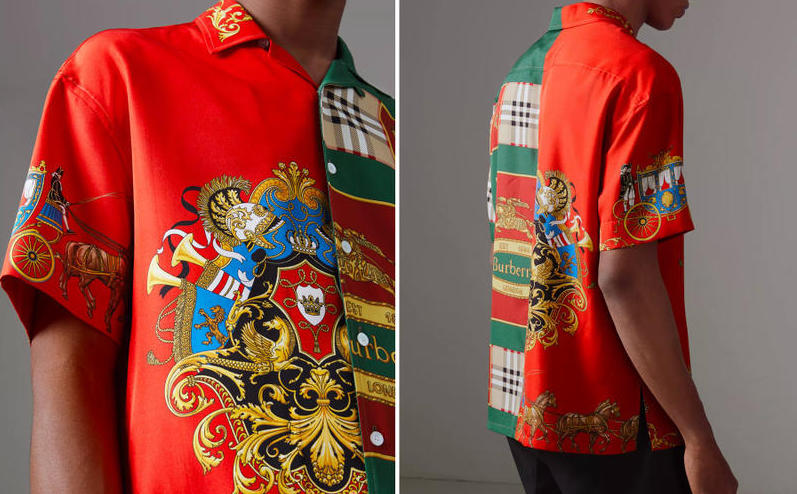 Burberry Brings Back Achieved Silk Shirt Design