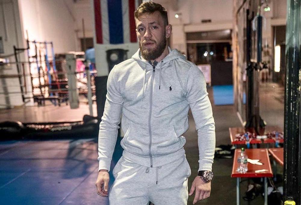 SPOTTED: Connor McGregor Rocks Fitted Louis Vuitton Tracksuit