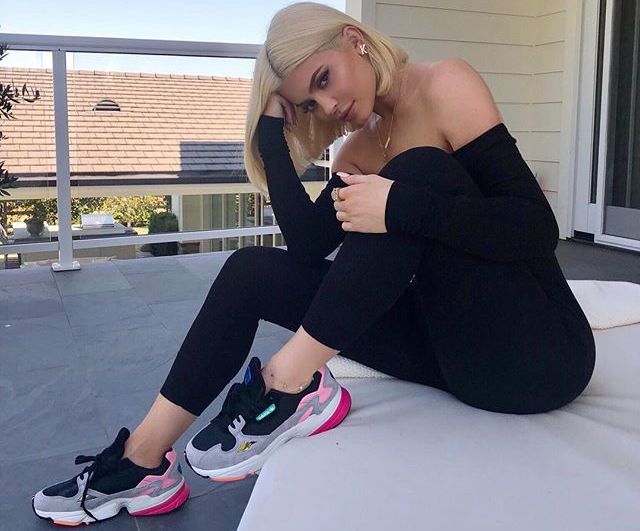 Kylie in Adidas