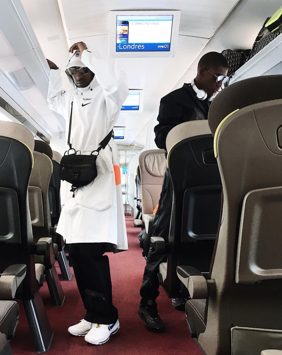 SPOTTED: Skepta In Off-White x Nike Lab Coat & Nike Air Max 97