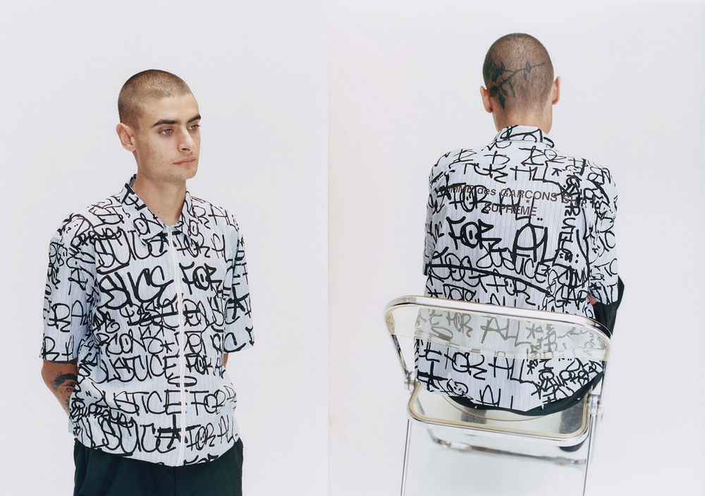 supreme comme de garcon 2018