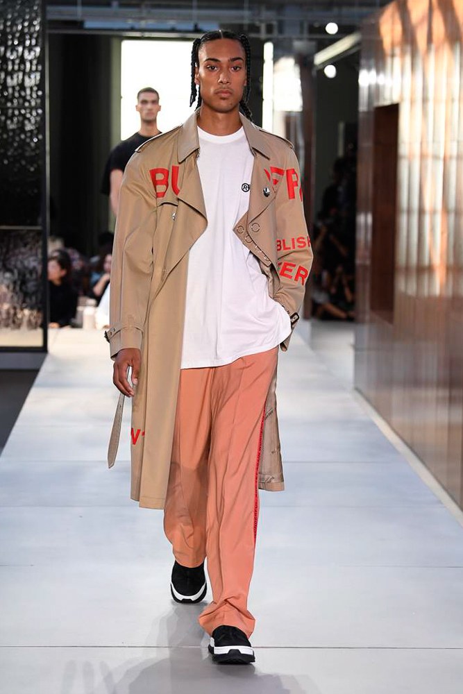 LFW: Burberry Menswear Spring/Summer 2019 Collection