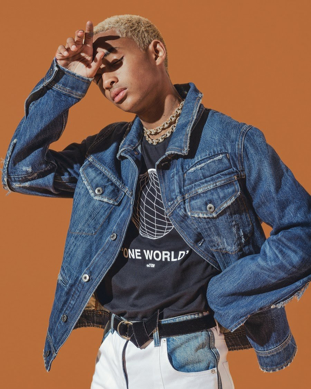 SPOTTED: Jaden Smith In Supreme x Louis Vuitton, G Star Jeans +