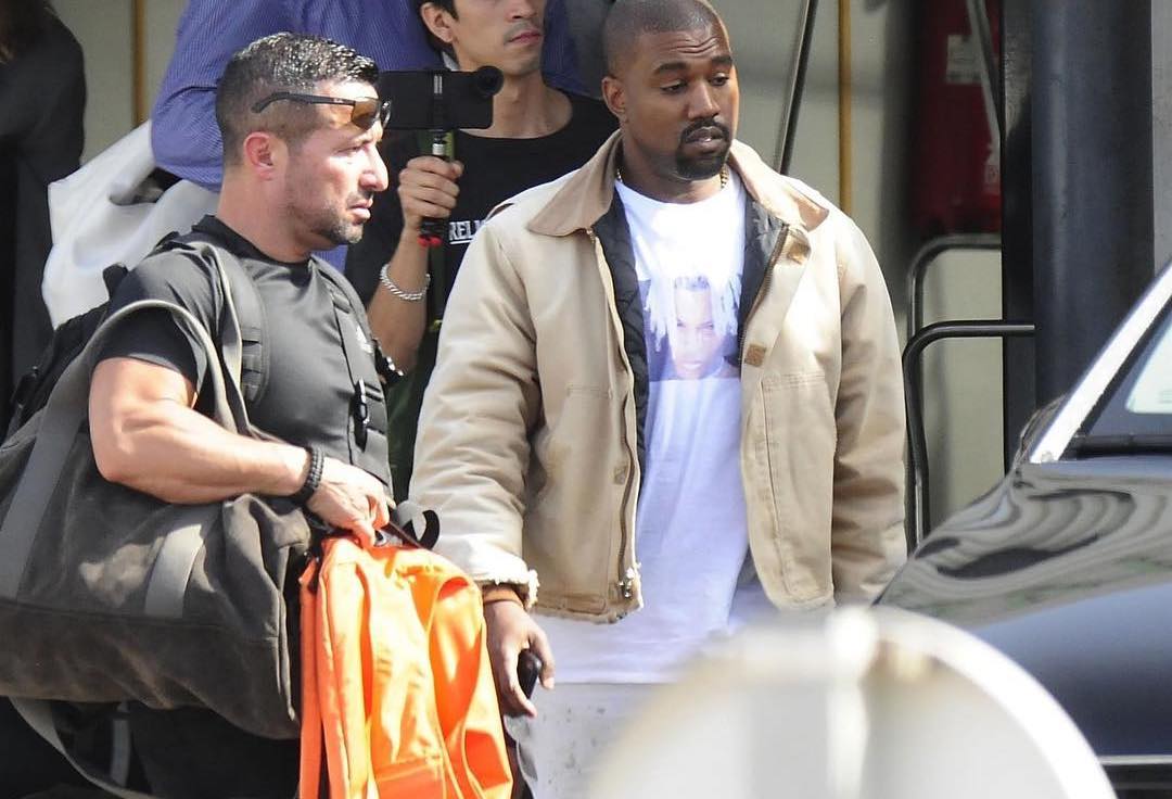SPOTTED: Kanye West Rocks XXXTentacion T-shirt in Spain