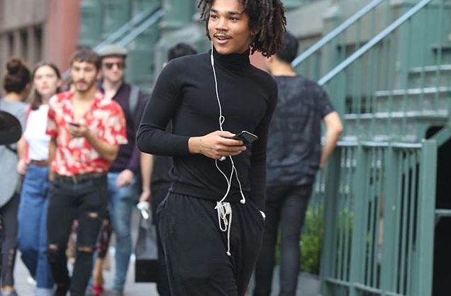 SPOTTED: Luka Sabbat Looking Cosy in Rick Owens