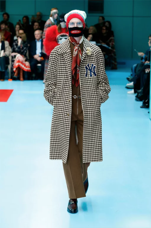 Gucci store houndstooth coat