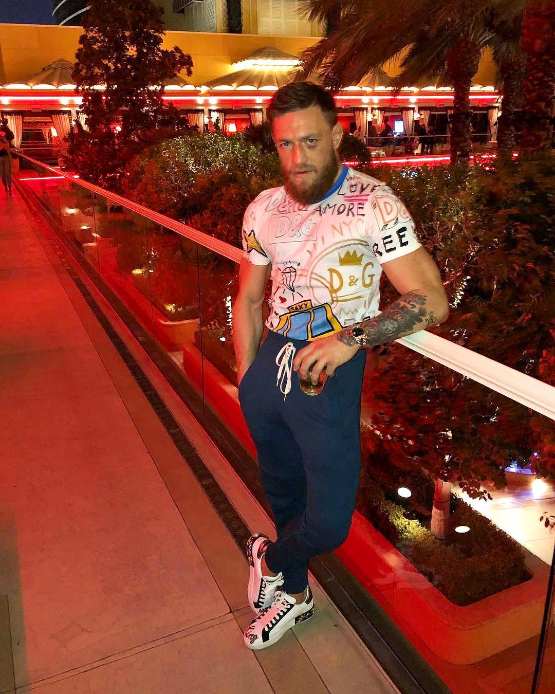 conor mcgregor dolce gabbana