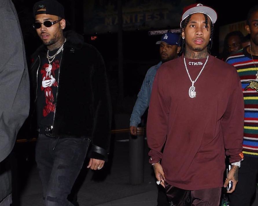 SPOTTED: Chris Brown and Tyga Flex Los Angeles