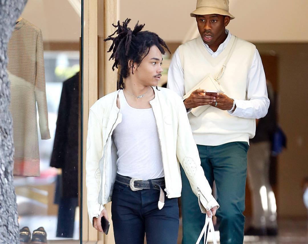 SPOTTED: Luka Sabbat and Tyler, The Creator Shopping in Hollywood