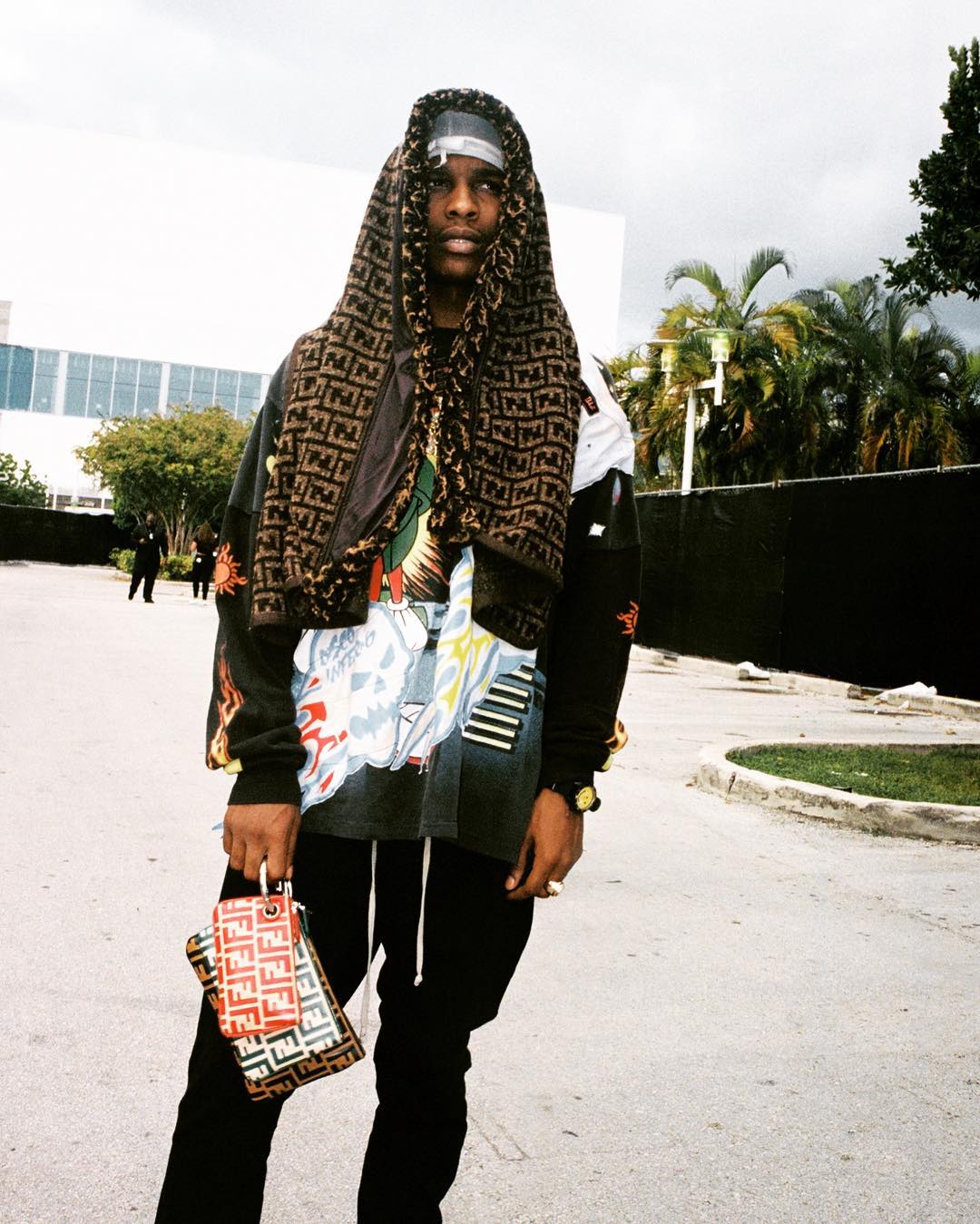 A$AP Rocky on How to Wear the Man Bag