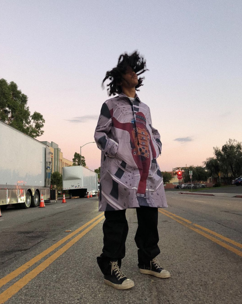 Spotted: Luka Sabbat Poses In Undercover Lab & Rick Owens – Pause 