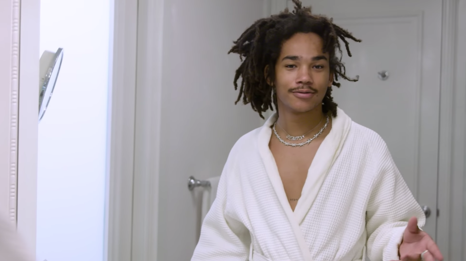 Check out how Luka Sabbat Keeps His Skin Fresh with Harper’s BAZAAR