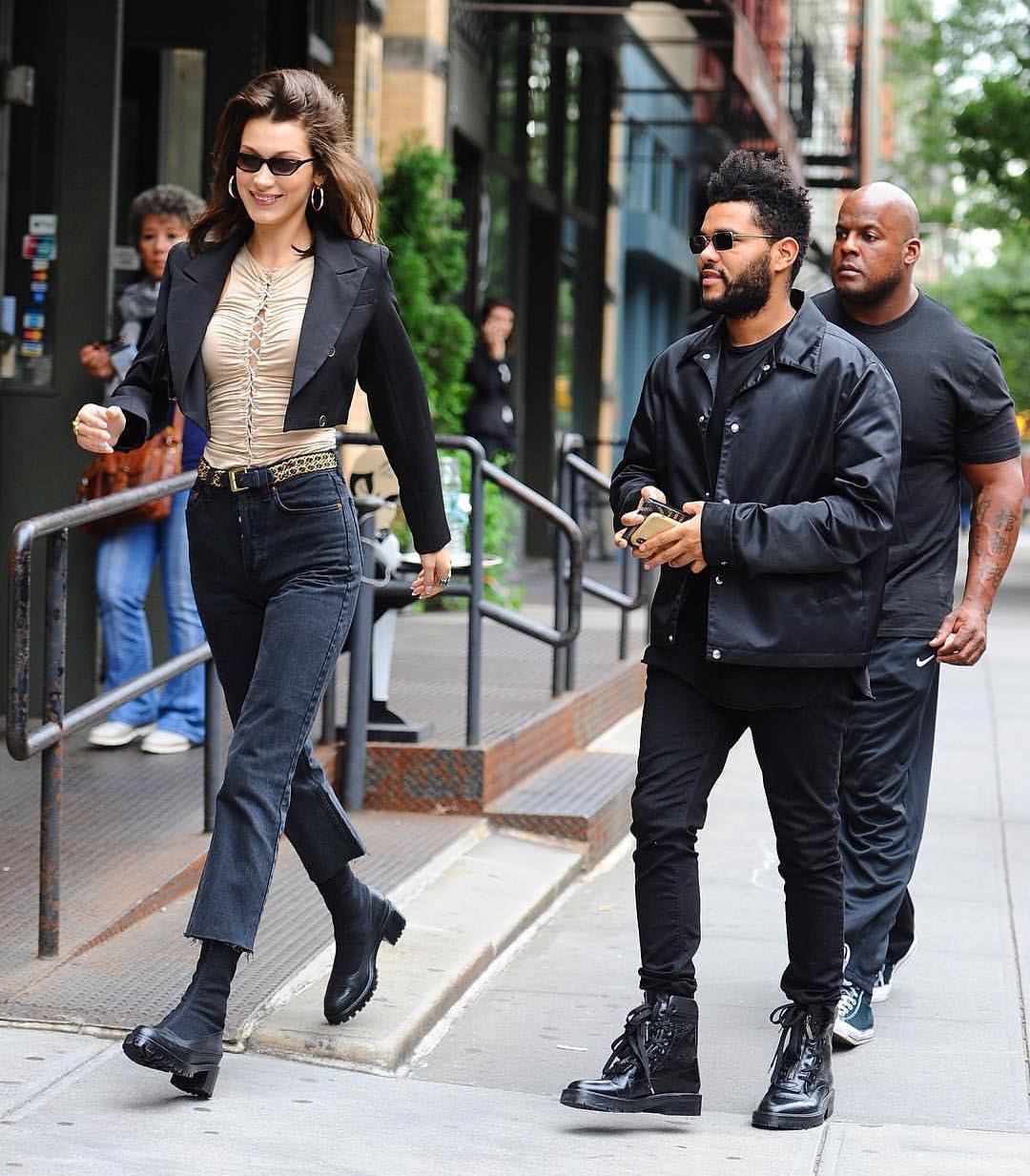 SPOTTED: The Weeknd \u0026 Bella Hadid Go 