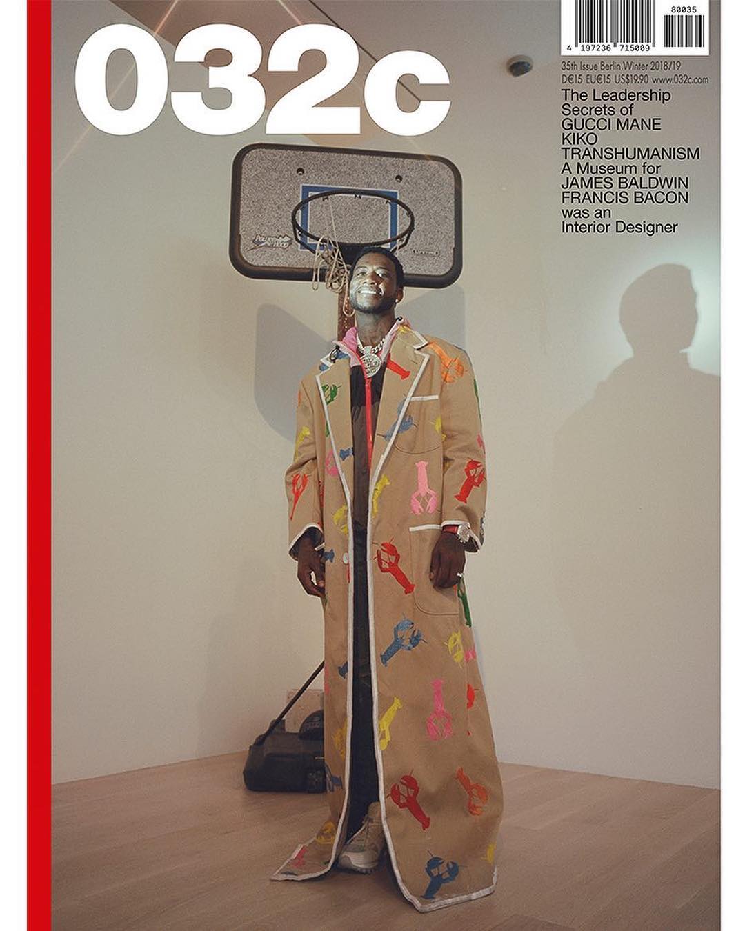 Spotted Gucci Mane Covers 032c Magazine In Thom Browne Pause Online Men S Fashion Street Style Fashion News Streetwear