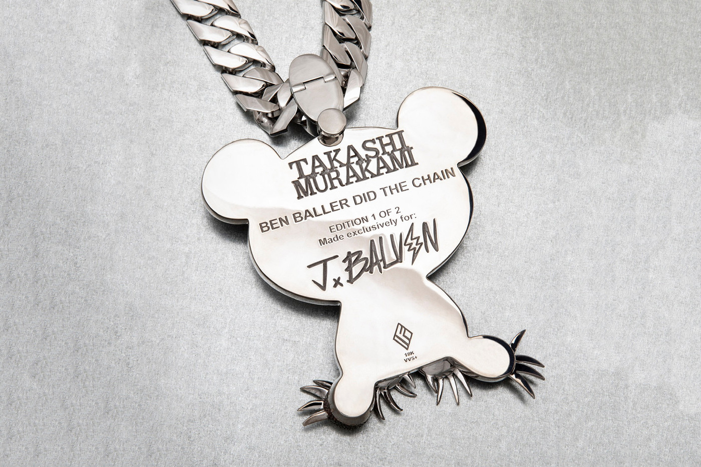 Ben Baller and Takashi Murakami Team Up to Produce Two $560,000 Pieces of Jewellery for J Balvin