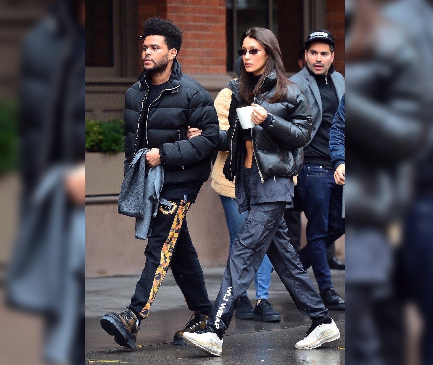 SPOTTED: The Weeknd and Bella Hadid Go Sleek with Wu Tang, BAPE, Nike and More