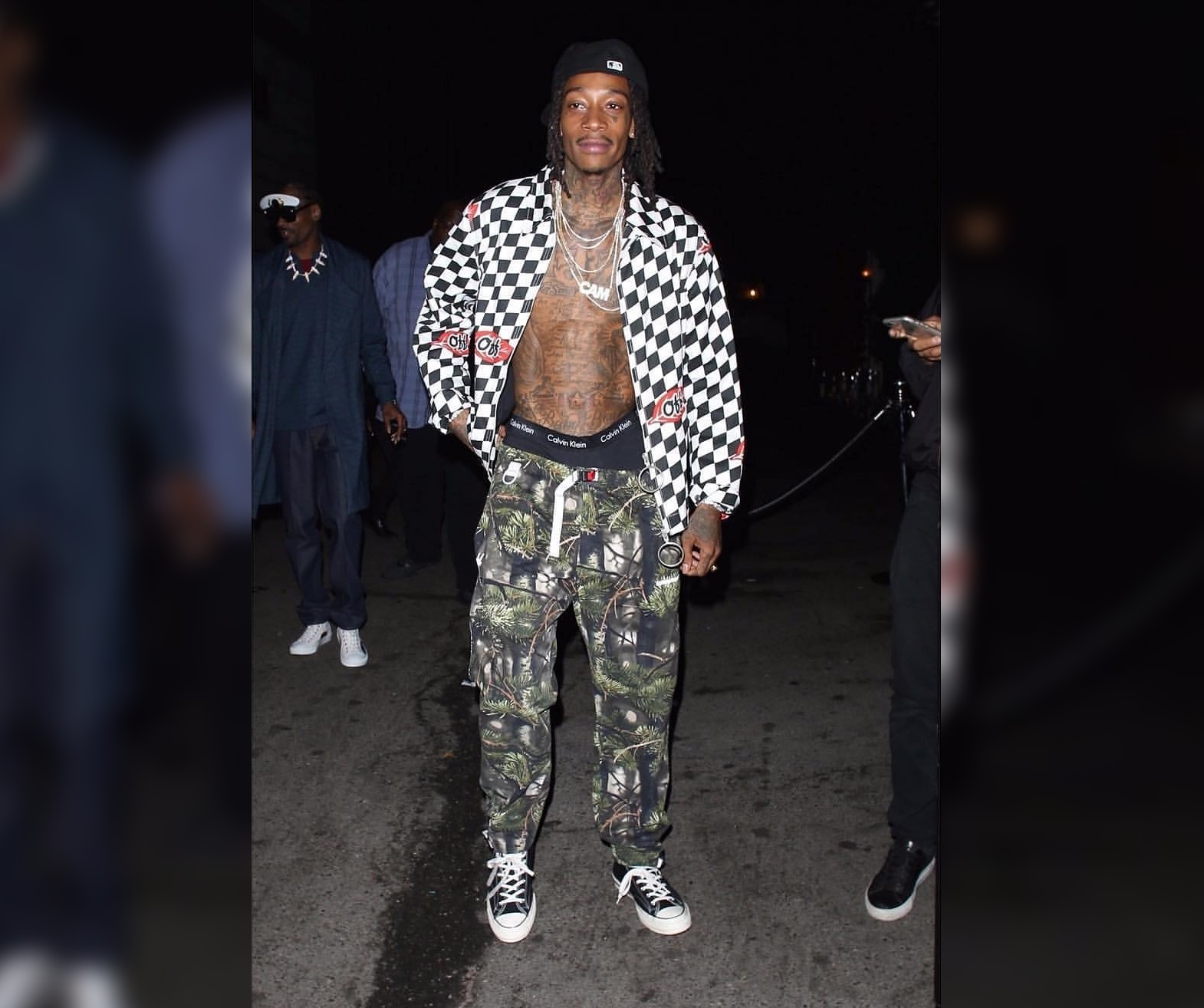 SPOTTED: Wiz Khalifa Adorned in Off-White™, Calvin Klein, Converse and More