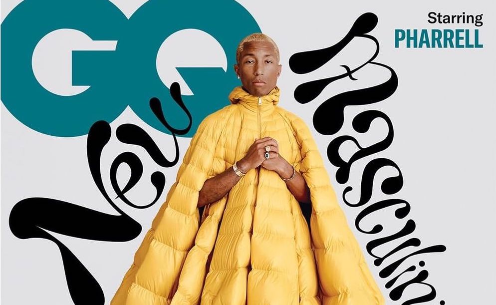 SPOTTED: Pharrell Williams Covers Latest GQ Issue