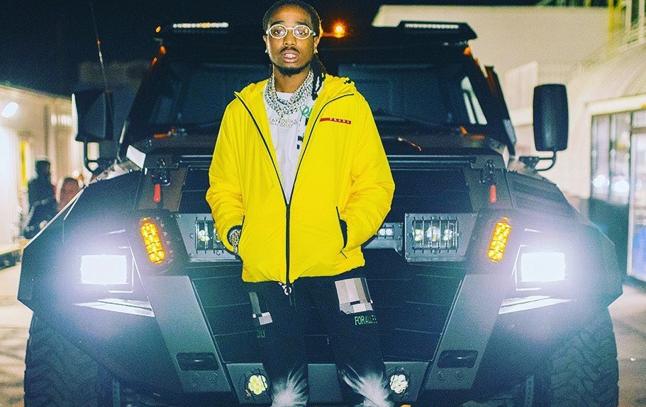 Outlander Magazine on X: SPOTTED: Quavo wearing Off White x