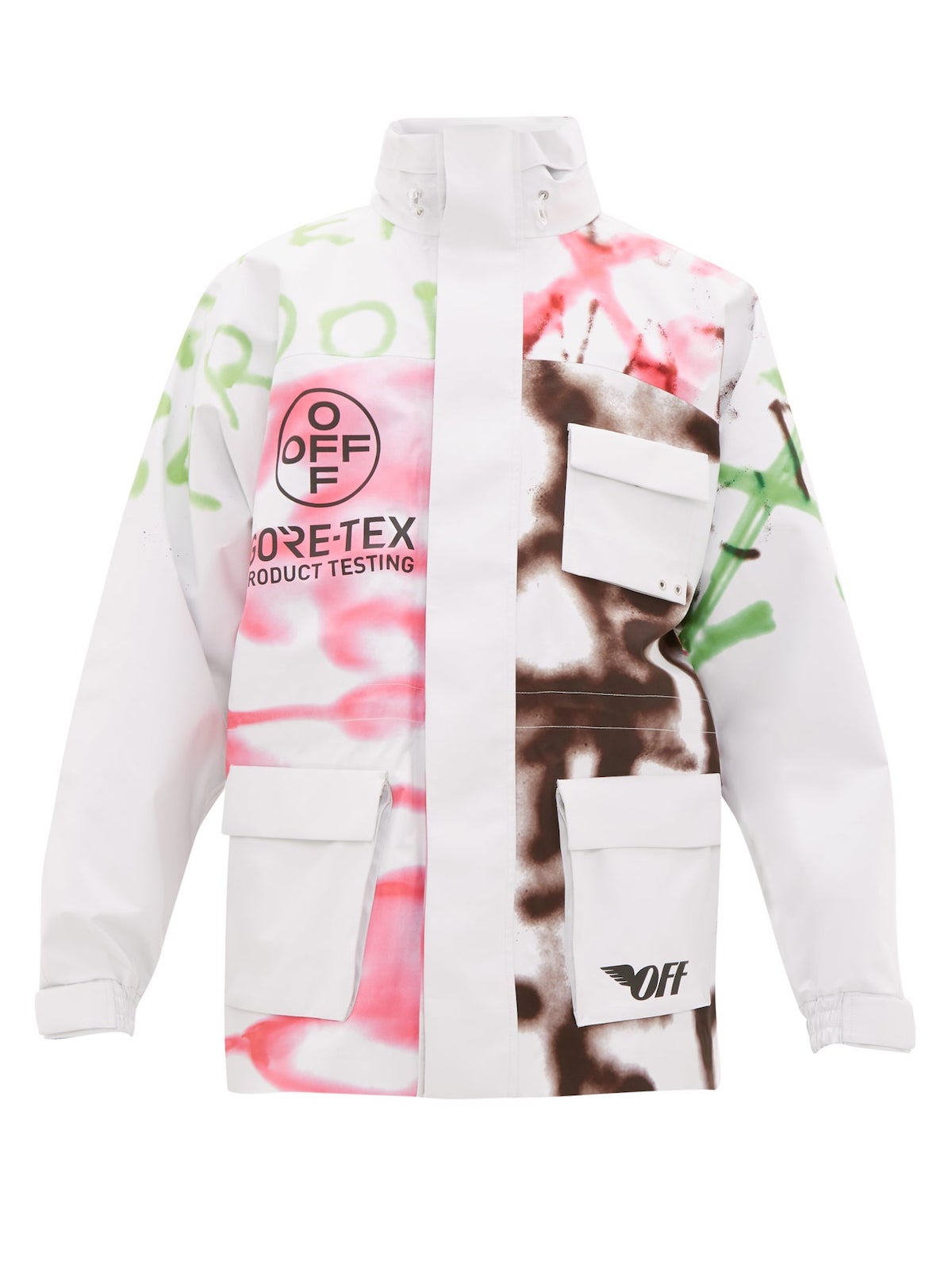 PAUSE or Skip: OFF-WHITE Graffiti Gore-Tex Jacket – PAUSE Online