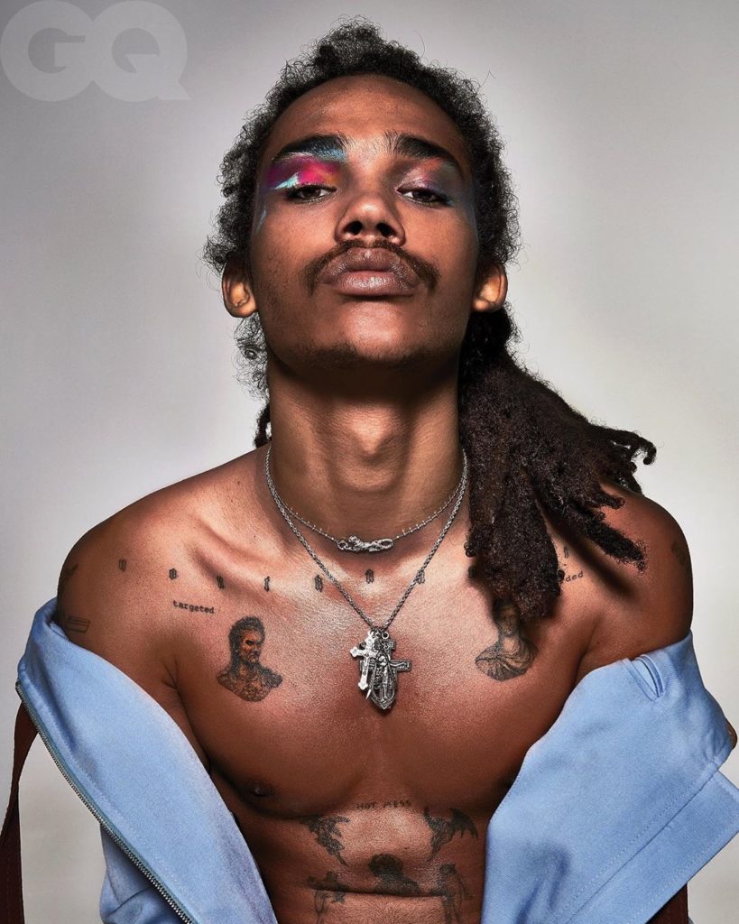 SPOTTED: Luka Sabbat Appears in GQ Beauty Portfolio – PAUSE Online ...