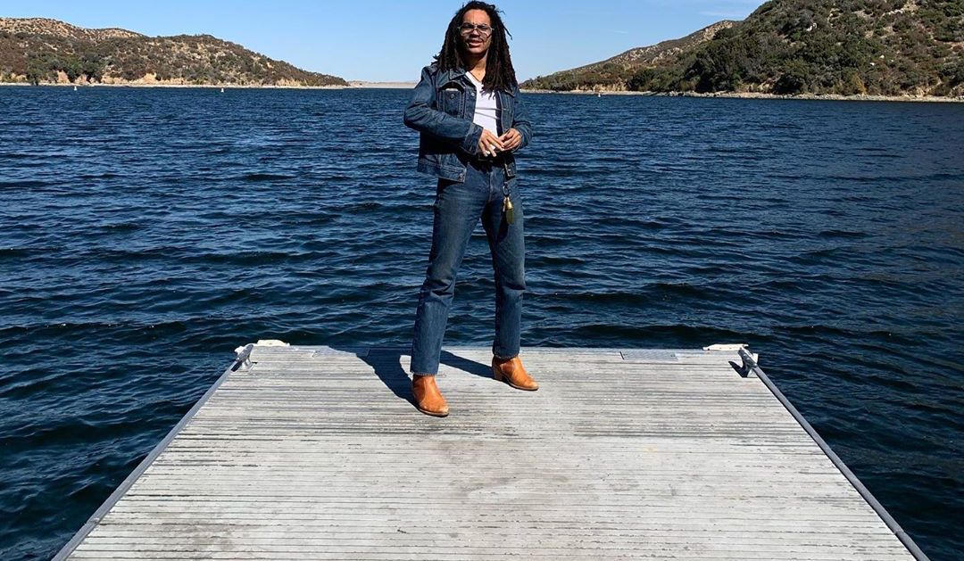 SPOTTED: Luka Sabbat Goes All-Denim & Brown Boots