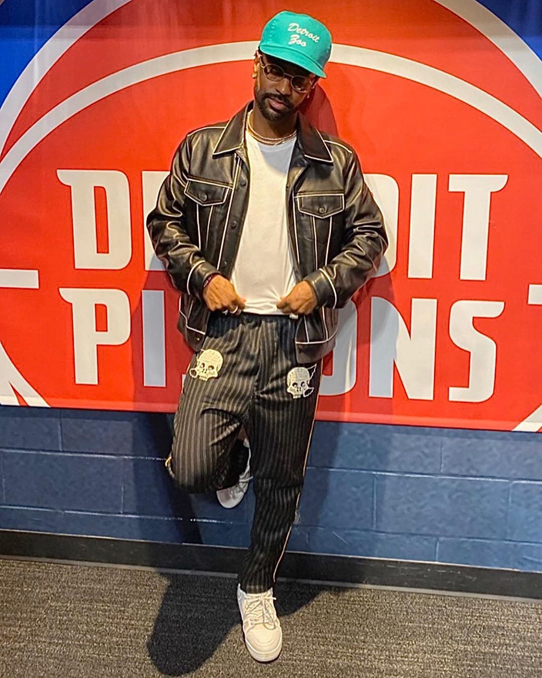 Detroit Native Big Sean Spotted At The Pistons Game Last Night