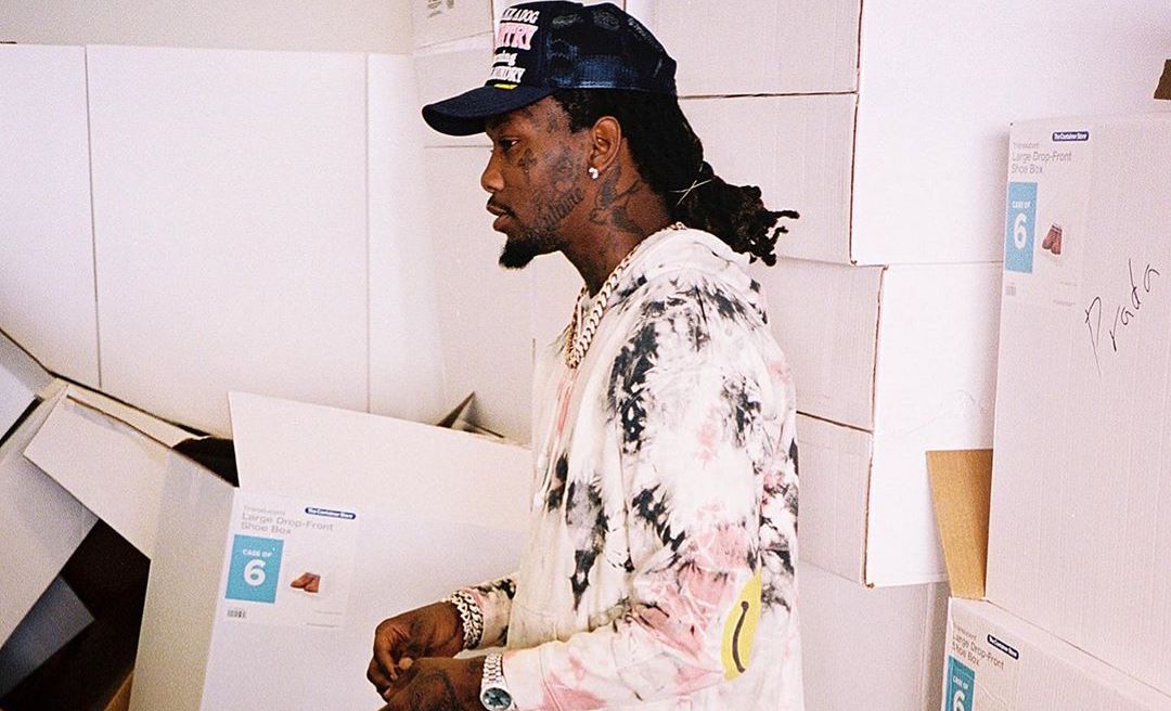SPOTTED: Offset Shows Out In Chrome Hearts Jeans