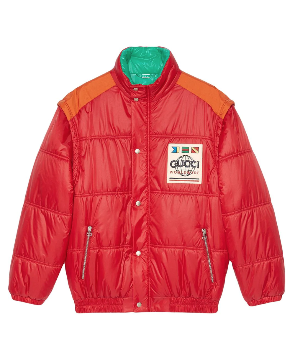 Red gucci jacket on sale mens