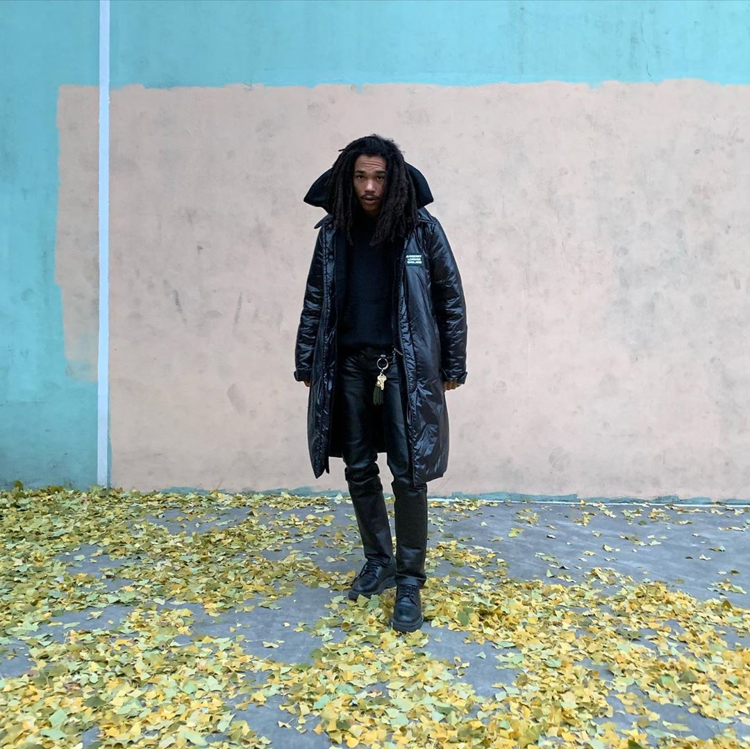 SPOTTED: Luka Sabbat Opts for Cosy Burberry Coat in NYC