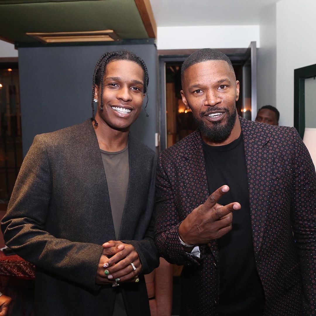 SPOTTED: ASAP Rocky Dons Maison Margiela with Jamie Foxx in NYC