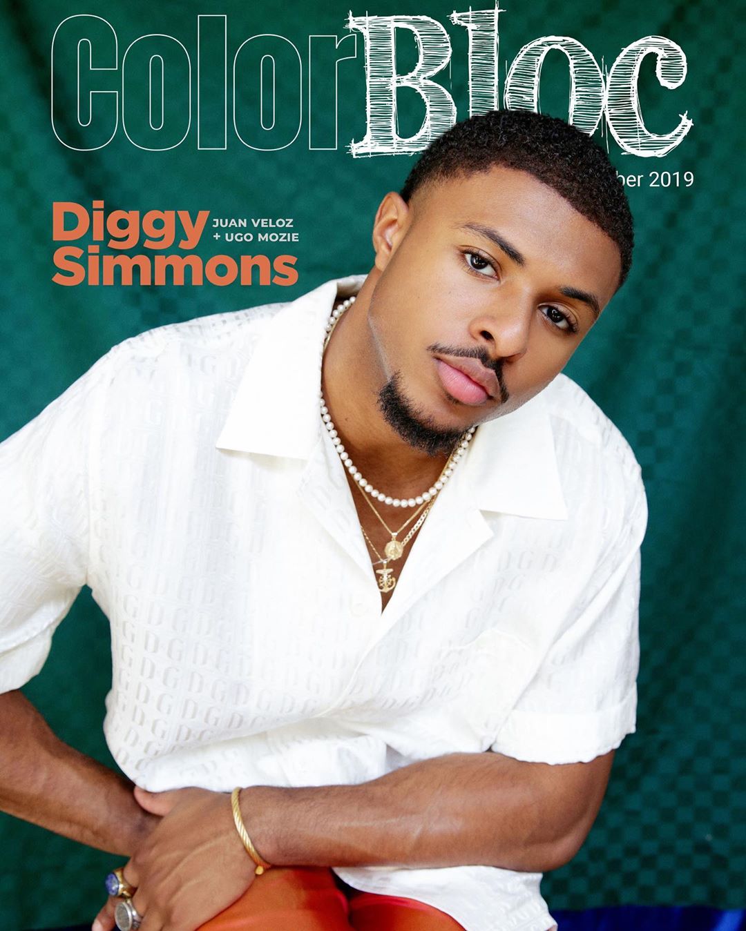 SPOTTED Diggy Simmons Covers ColorBloc Magazine PAUSE Online Men's