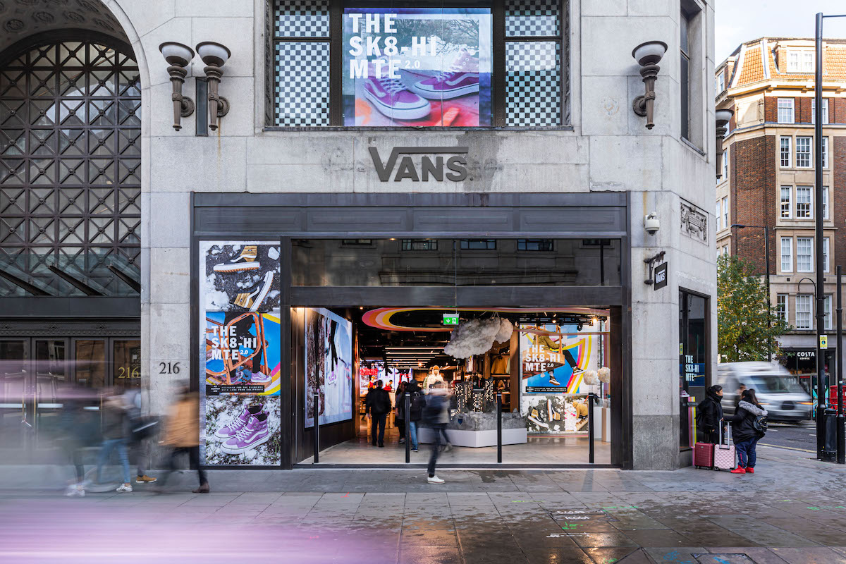 london vans store