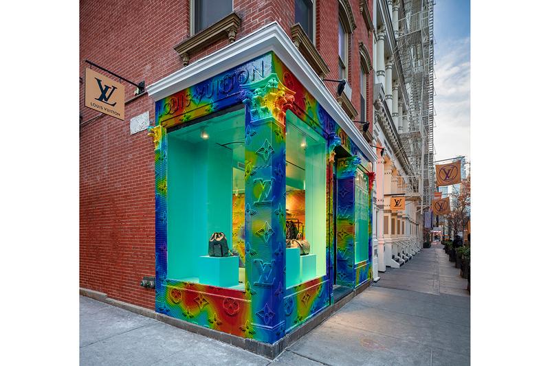 Louis Vuitton Pop Up Store In Soho New York