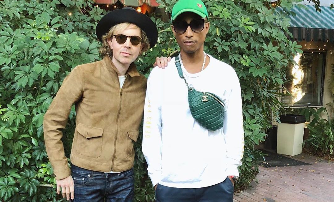 SPOTTED: Pharrell Williams Sports Emerald Green Chanel Bag