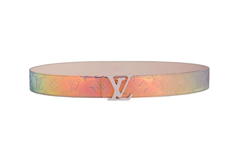 Holographic Louis Vuitton Belt