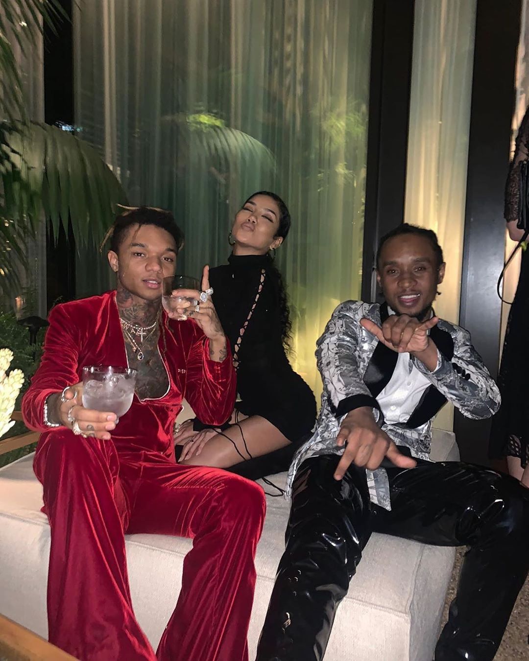 SPOTTED: Swae Lee, Slim Jimmy & Jhene Aiko Show Out In Pyer Moss ...