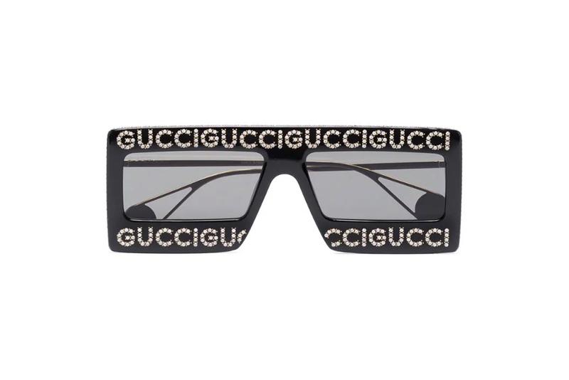 PAUSE or Skip: Gucci’s Swarovski Crystal Square Frame Glasses