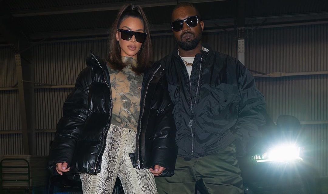 SPOTTED: Kanye West & Kim Kardashian Head To The Lakers Game