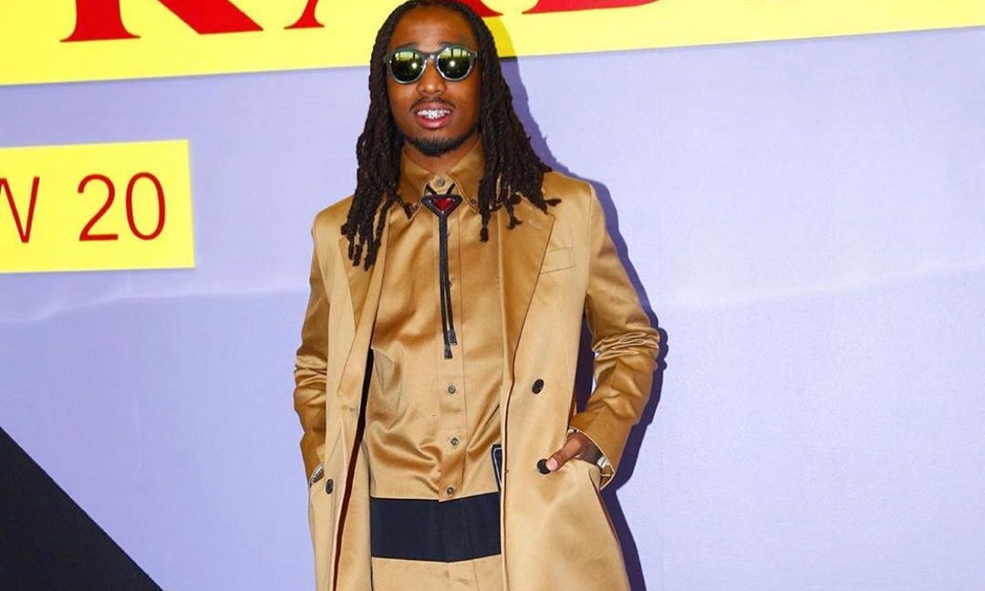 SPOTTED: Quavo Dons Full Prada Ensemble at Milan Fashion Week