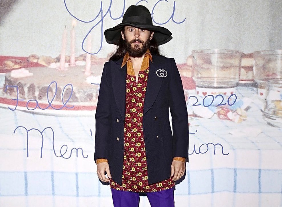 SPOTTED: Jared Leto attends Gucci Show in Milan