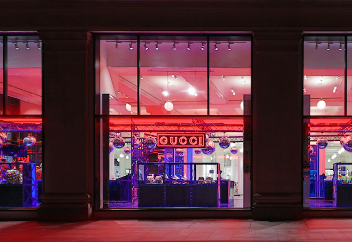 Gucci Rolls Out New Pop-Up Concept