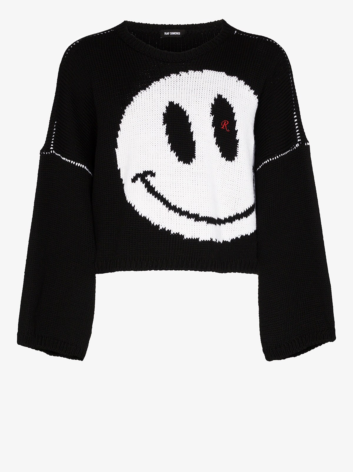PAUSE or Skip: Raf Simons Smiley Intarsia Knit Sweater – PAUSE Online ...