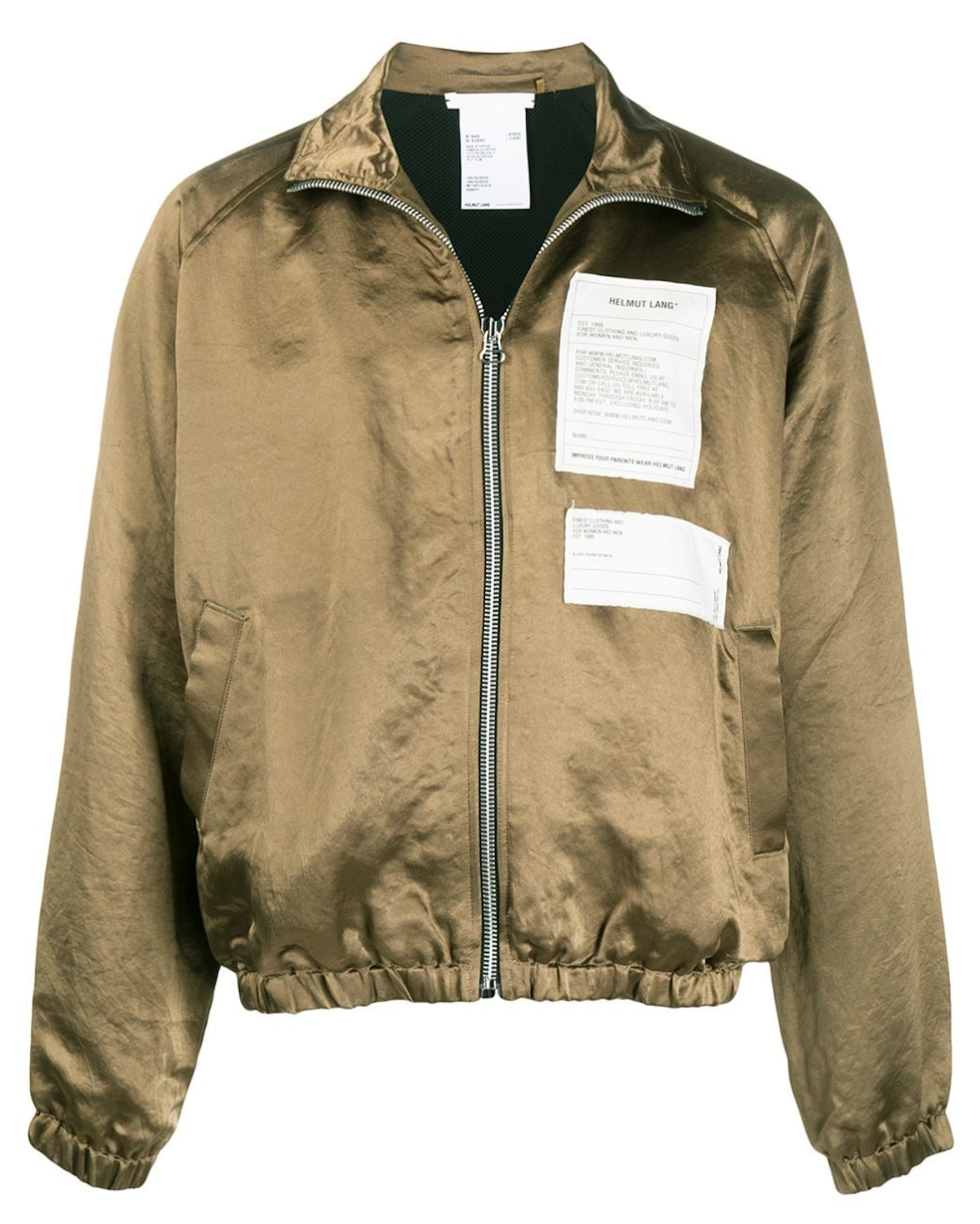 PAUSE or Skip: Helmut Lang Bronze Multi-Patch Jacket – PAUSE Online ...