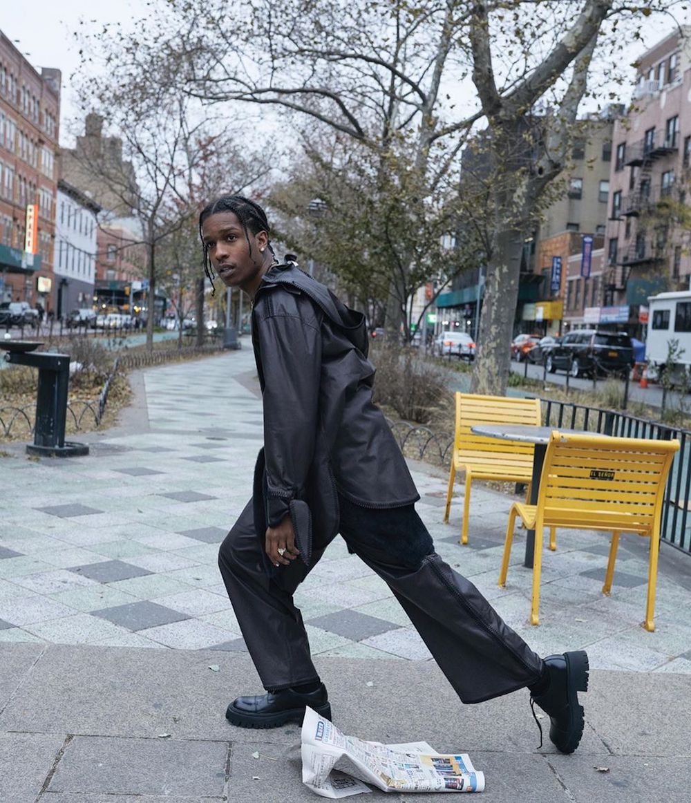 Spotted Asap Rocky Fronts Wsj Magazine S March Issue Pause Online Men S Fashion Street Style Fashion News Streetwear