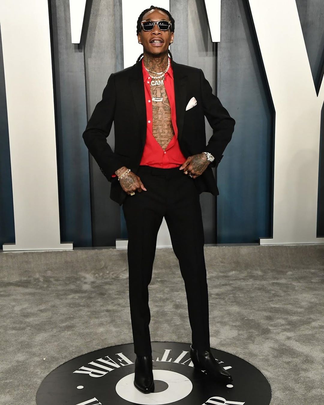 Spotted Wiz Khalifa Attends Vanity Fair Oscars Party In Celine Pause Online Men S Fashion Street Style Fashion News Streetwear