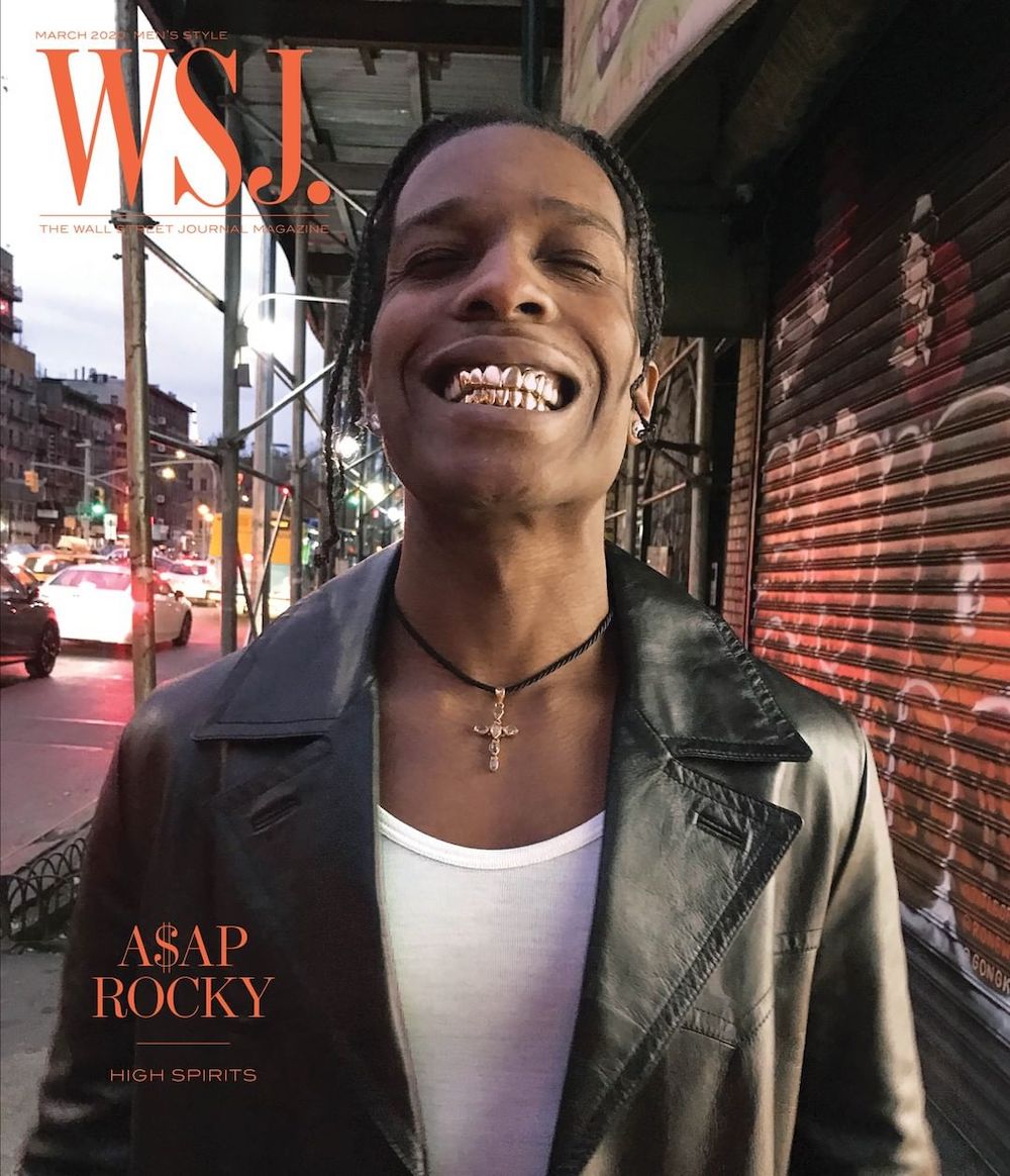 SPOTTED: ASAP Rocky in Rick Owens for WSJ Editorial – PAUSE Online